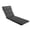 Gray, variant on Goodgoods 25" x 77" Outdoor Patio Chaise Lounge Cushion with Straps, Water & Fade Resistant, Denim