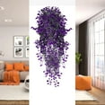 thumbnail image 2 of Taotanxi Artificial Hanging Plants Fake Hanging Vines Boston Fern Greenery Hanging Wall Plants for Home Room Garden Wedding Outside Decoration (Purple), 2 of 6