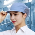 thumbnail image 4 of Pebbuoy Unisex Working Hat Hollow Mesh,Factory Workshop Machinery Workers Hats, 4 of 5