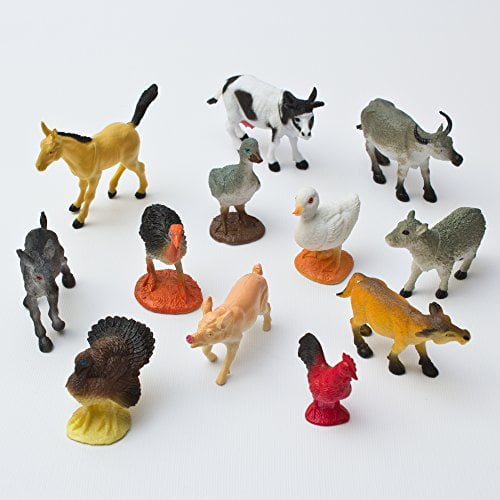 small plastic animals