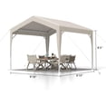 thumbnail image 3 of Acekid Heavy Duty Pop Up Canopy Tent 10x10 FT, Waterproof Shelter with UV Protection, Easy Set Up for Farmers Markets, Flea Markets, 3Mx3M, 3 of 7