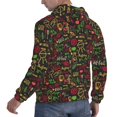thumbnail image 6 of Wukai Doodle Barbeque 1 Print Men Hoodies Fleece Sweatshirts Long Sleeve Sweaters Pullover Fall Outfits Winter Clothes-XX-Large, 6 of 7