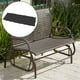 thumbnail image 5 of Cojín largo de repuesto para banco, cojín para sillón de jardín, cojín Negro 120x50cm Sunnimix Cojín del asiento del banco, 5 of 8