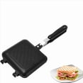 thumbnail image 4 of 2X Grilled Sandwich  Maker,Bread Toast Breakfast Machine,Hot Sandwich Pan,Nonstick Aluminum Flip Pan,Kitchen Tool, 4 of 8