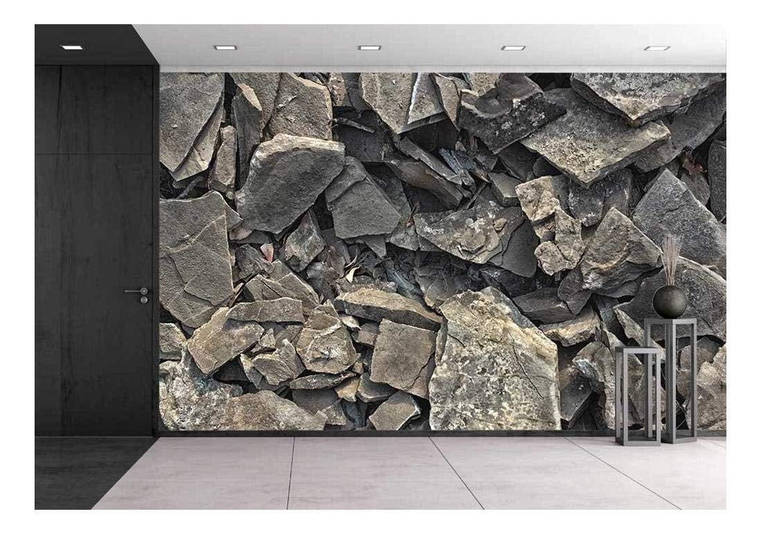 Wall26 Rock Texture Background Canvas Art Wall Mural Decor 100"x144