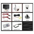 thumbnail image 2 of HD AHD 7 Inch 1024x600 Digital IPS Screen Brightness 500CD/M2 AHD Car Monitor For Parking Assistance Camera System, 2 of 7