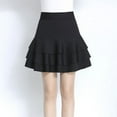 thumbnail image 4 of Easter Carnival Elegant High Waist Layered Maxi Skirt Featuring Built-In Elastic Shorts For Versatile Formal And Casual Occasions, 4 of 5