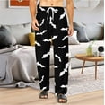 thumbnail image 7 of Couples Halloween Pjs Pants Women Men Halloweens Pajamas Unisex Funny Pajama Pants Bottom Lough Sleepwear for Halloween Costume Party,Medium, 7 of 7