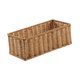 thumbnail image 3 of Cesta de almacenamiento de ratán sintético, organizador decorativo para dormitorio, bar y cocina. L, 3 of 9