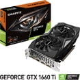 thumbnail image 1 of Tarjeta de Video NVIDIA GeForce GTX 1660 Ti Gigabyte OC, 6GB GDDR6 GIGABYTE Nvidia GeForce GTX 1660 Ti OC 6GB GDDR6 GV-N166TOC-6GD, 1 of 6
