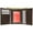 Brown, variant on Mens Leather Simple Trifold ID Wallet 1145