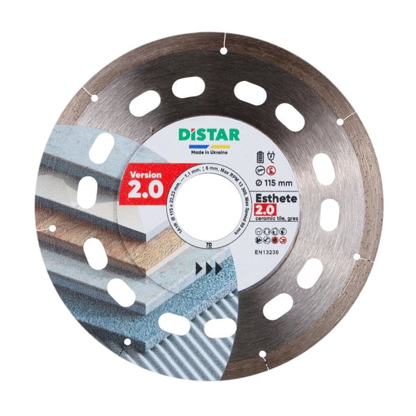 Esthete 2.0 Diamond Blade 4.5"–5" – Ultra-Thin Precision Tile Cutting Disc-4.5"