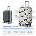 thumbnail image 5 of Picia Cute Panda Luggage Protector Cover Thicken Suitcase Protector Cover Fit 18-32 Inch Luggage-X-Large, 5 of 9