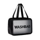 thumbnail image 2 of Bolsa de maquillaje transparente, bolsa de lavado portátil impermeable para viajes, bolsa de almacenamiento de natación portátil de gran capacidad para mujeres, 2 of 5