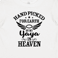 thumbnail image 4 of Inktastic Handpicked for Earth by My Yaya in Heaven with Angel Wings Boys or Girls Baby T-Shirt, 4 of 5