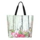 thumbnail image 1 of Balery Vintage Wood with Floral Bolsa Tote Estilo Estético con Cremalleras, Bolsa de Hombro, Bolsa de Compras Grande y Plegable, 1 of 8