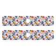 thumbnail image 7 of Yayeee Faucet Mat for Kitchen Sink 30" Diatomite Long Splash Guard Pad, Watercolor Flowers Pattern, 2 Pack, 7 of 7