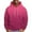 Red, variant on WREESH Men's Winter Hoodie Gradient Hooded Pullover Sweatshirt Thickened Casual Long Sleeve Athletic Outwear with Pocket Blue