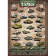 thumbnail image 2 of Rompecabezas EuroGraphics History of Tanks de 1000 piezas multicolor, 2 of 3