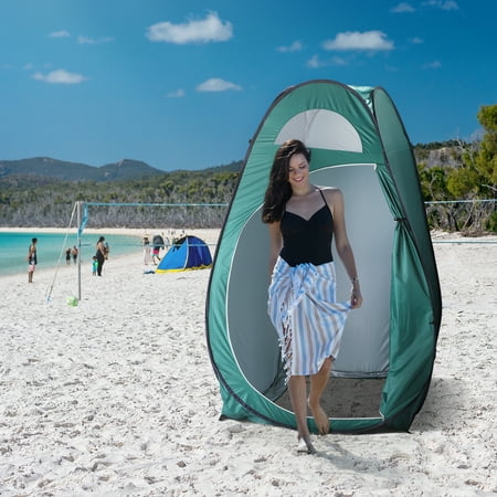 Ktaxon Changing Tent Portable Pop up Tent Camping Beach Toilet Shower Room Outdoor Bag Green