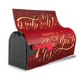 thumbnail image 3 of Rateoe Happy New Year2 Printed Mailbox Covers - Easy to Install Fall, Winter, Spring, Summer Mailbox Cover - Weather and UV-Resistant Mailbox Decor - Mailbox Magnetic Covers-21x18 in, 3 of 8