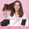 thumbnail image 1 of Hair Brush Set 4PCS Anti Static Detangling Vent Paddle Brushes for Wet and Dry Hair Pink, 1 of 4