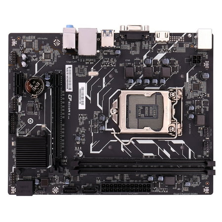 Colorful H310M-E V20 Motherboard Gaming Mainboard Intel LGA 1151 H310 DDR4 2133/2400/2666MHZ VGA PCI Express3.0X16 (Best Gaming Motherboard For The Money)