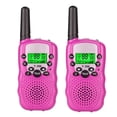 thumbnail image 1 of Walkie talkie de 22 canales, radio bidireccional para niños de mano con pantalla LCD US 462.550-467.7125MHz, Rose Red 1 Pieza kenally EL001085-03, 1 of 2