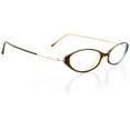 thumbnail image 2 of Womens Optical Eyewear - Oval Shape, Plastic Full Rim, Sky Amber, 2 of 4