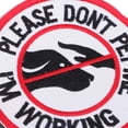 thumbnail image 3 of 2x SERVICE DOG con Insignia de Moral en Espalda para el Arnés del Chaleco de Mascota BLESIY Parche de bucle de gancho, 3 of 8
