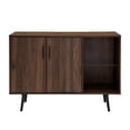 thumbnail image 5 of 44 inch Assymetrical Dark Walnut Buffet TV Stand, 5 of 6