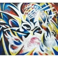 thumbnail image 2 of Jules Schmalzigaug 13x12 Black Ornate Wood Framed Double Matted Museum Art Print Titled: Untitled (1914-16), 2 of 5