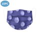 thumbnail image 1 of Mascarilla desechable para adultos, cubrebocas de Color azul con flores, Cosplay de Halloween, 10 unidades, 2022, 1 of 4