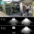 thumbnail image 4 of Linkind Solar Garden Light With Motion Sensor, Outdoor Solar Light, Ip67 Waterproof Outdoor Wall Light, 650lm Super Bright Solar Light, 2sets Of White, 4 of 5