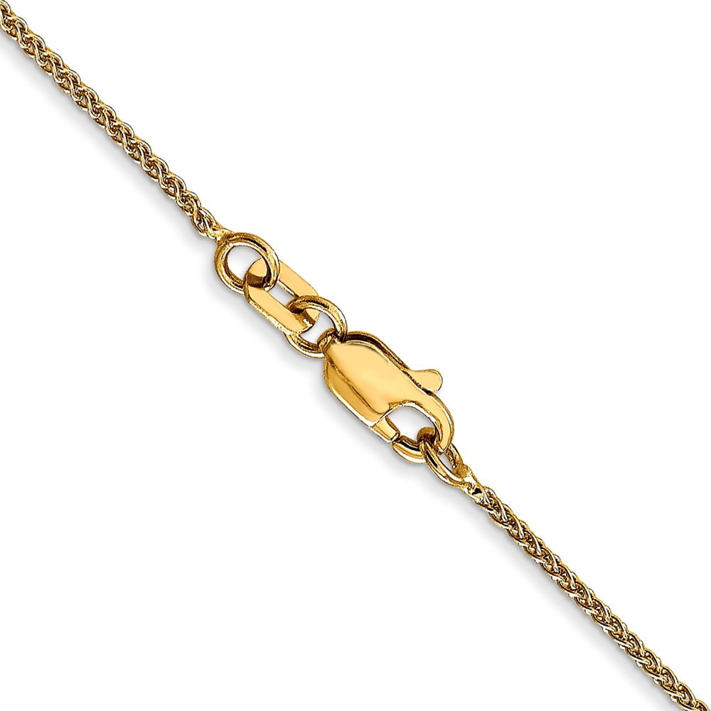 Primal Gold 14K Yellow Gold 1.05mm Spiga with Lobster Clasp Chain