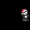 thumbnail image 2 of Men's The Nightmare Before Christmas Small Santa Jack Skellington  Graphic T-Shirt, 2 of 5