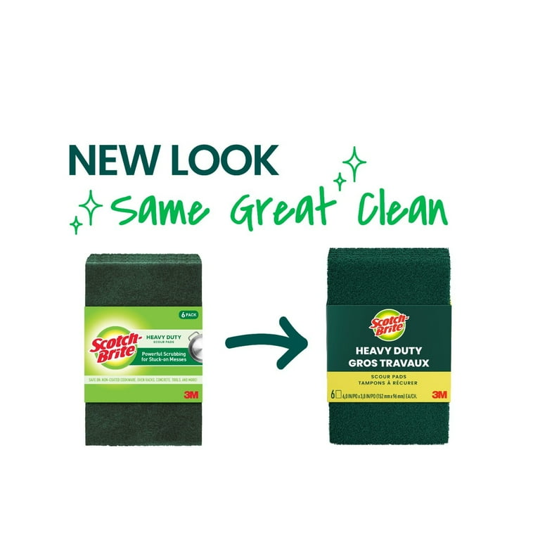 Scotch-Brite™ All Purpose Scouring Pad 9000, 4 in x 5.25 in, 40/Case | United States