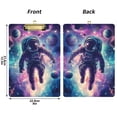 thumbnail image 5 of FORMRS Acrylic Clipboard with Low Profile Clip Standard A4 Letter Size, 12.5" x 9", Astronaut Pattern, 5 of 8