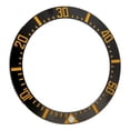thumbnail image 2 of Watch Bezel Insert 40mm Ceramic Watch Bezel Ring Repair Replacement Accessory for Watchmaker Black Base Gold Digit, 2 of 14