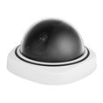 thumbnail image 1 of Cámara de vigilancia simulada para interiores y exteriores, cámara de seguridad CCTV falsa con cúpula para el hogar, con luces LED rojas intermitentes, 1 of 7