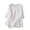 White Plus Size Cotton Linen Shirts, variant on Women's Plus Size Cotton Linen Shirts 2023 Trendy Puff Sleeve Long Sleeve Tees Elegant Literary Embroidery Button Down Lapel Shirts Comfy Loose Fit Casual Dressy Blouse White 8