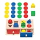 thumbnail image 5 of Caja de caída de bolas, juguete Montessori de madera, desarrollo de madera con cajones, cajas de objetos de juguete para bebés para interacción de, 5 of 9