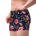 thumbnail image 4 of Kll Dancing Skeletons Floral Garden Men'S Cotton Boxer Briefs Underwear-Large, 4 of 9