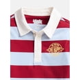 thumbnail image 2 of Wonder Nation Little Boys' Rugby Polo with Short Sleeves, Sizes 4-10, 2 of 3