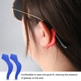thumbnail image 5 of Uxcell 20 Pairs Glasses Ear Grip Silicone Anti-slip Ear Hook Eyewear Retainer Eyeglass Temple Tip Holder for Daily Wear, Blue, 5 of 6