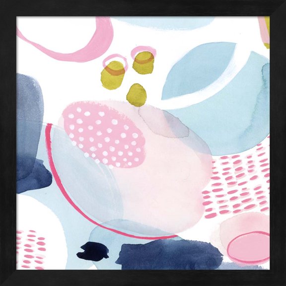 Frolic Form II by Grace Popp, Framed Wall Art, 13.25W x 13.25H