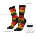 thumbnail image 6 of Womens Funny Socks German Flag With The German Printed Patterned Socks Novelty Socks, 6 of 7