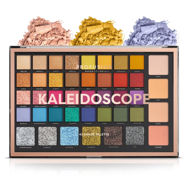 Paleta de sombras de ojos Profusion Cosmetics Kaleidoscope 42 Shades