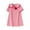 Pink, variant on Efsteb Summer Dress for Girls Cute Strawberry Short Sleeve A-Line Casual Everyday Dress (Beige,9 Years)