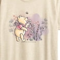 thumbnail image 3 of Winnie the Pooh - Smell the Flowers - Women's Short Sleeve Graphic T-Shirt, 3 of 5